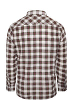 Load image into Gallery viewer, Flannel Tartan Shirt White