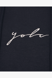 Signature Logo Hoodie Black