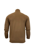 Load image into Gallery viewer, 1/4 Zip Knit Camel