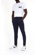 Load image into Gallery viewer, Skinny Fit Joggers Navy