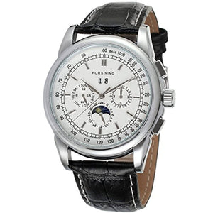Automatic Night Day Watch White