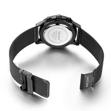Load image into Gallery viewer, Chrono Mesh Watch Black