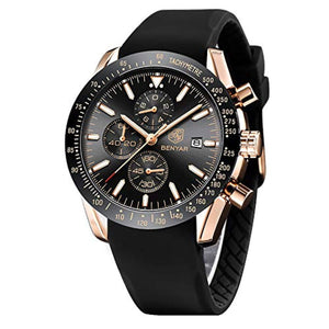 Daytona Watch Black Rose Gold