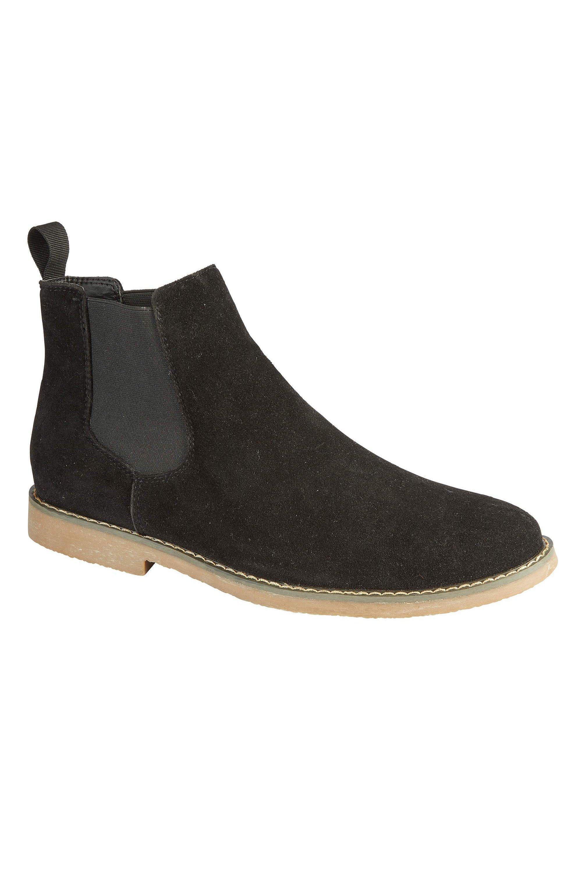 Footwear - Suedette Chelsea Boots Black
