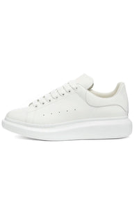 Thick Sole Trainers White/ White