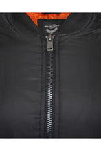 Load image into Gallery viewer, Jackets - Bergen Padded Bomber MA1 Jacket Black