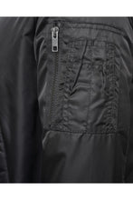 Load image into Gallery viewer, Jackets - Bergen Padded Bomber MA1 Jacket Black