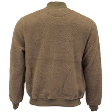 Load image into Gallery viewer, Jackets - Fleece Bomber Jacket Stone