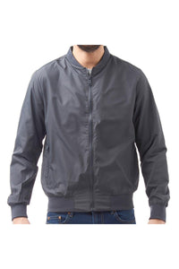 Lightweight Bomber Jacket Grey