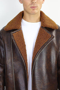 Jackets - Lux Pilot Jacket Brown