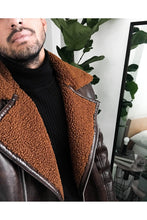 Load image into Gallery viewer, Jackets - Lux Pilot Jacket Brown