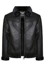 Load image into Gallery viewer, Jackets - Luxury Fur Lined Blackout MA2 Jacket