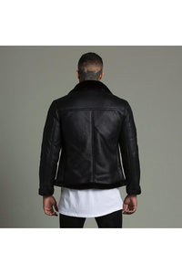 Jackets - Luxury Fur Lined Blackout MA2 Jacket