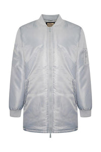 Padded Longline MA1 Grey