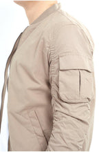 Load image into Gallery viewer, Parachute Bomber Jacket Stone