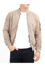 Load image into Gallery viewer, Parachute Bomber Jacket Stone