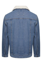 Load image into Gallery viewer, Jackets - Sherpa Denim Jacket (removable Collar)