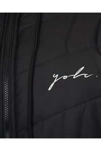 Jackets - YOLC. Puffer Jacket Black