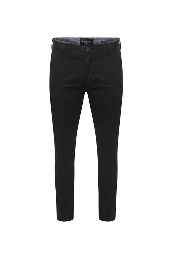 Jeans - Skinny Chinos Black