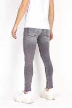 Load image into Gallery viewer, Skinny Washed Jeans Grey