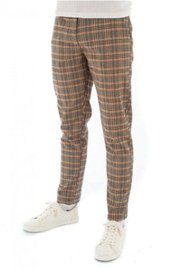 Jersey - Skinny Check Trousers Autumn