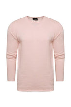 Load image into Gallery viewer, 0 Lightweight Raw Edge Knit Fresh Pink