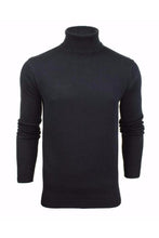 Load image into Gallery viewer, 0 Lightweight Roll Neck Knit Navy