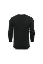 Load image into Gallery viewer, Knitwear - Crew Jumper Black Layer
