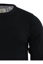 Load image into Gallery viewer, Knitwear - Crew Lightweight Knit Jumper Black