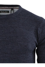 Load image into Gallery viewer, Knitwear - Crew Lightweight Knit Jumper Navy