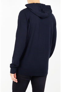 Knitwear - Knitted Hoodie Charcoal