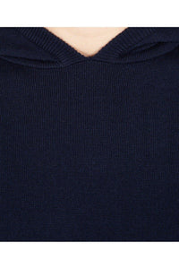 Knitwear - Knitted Hoodie Charcoal
