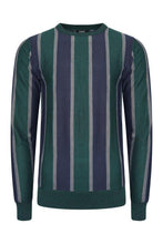 Load image into Gallery viewer, Knitwear - Lightweight Stripe Jumper Navy
