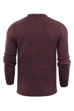 Load image into Gallery viewer, Knitwear - Mediumweight Fisherman Jumper Plum