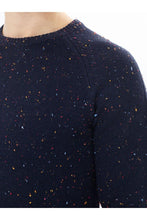 Load image into Gallery viewer, Knitwear - Ribbed Nepp Jumper Navy