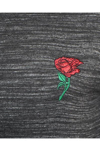 Knitwear - Rose Sweater Black Marl