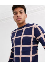 Load image into Gallery viewer, Spring Grid Knit Navy