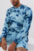 Load image into Gallery viewer, Tie Dye Sweater Blue