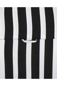 Long Sleeve Stripe Shirt Black