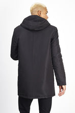 Load image into Gallery viewer, Hooded Jacket Black