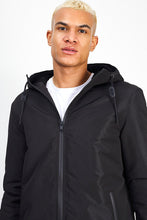 Load image into Gallery viewer, Hooded Jacket Black