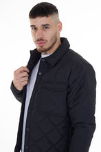 Load image into Gallery viewer, Quilted Jacket Black