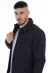 Quilted Jacket Black