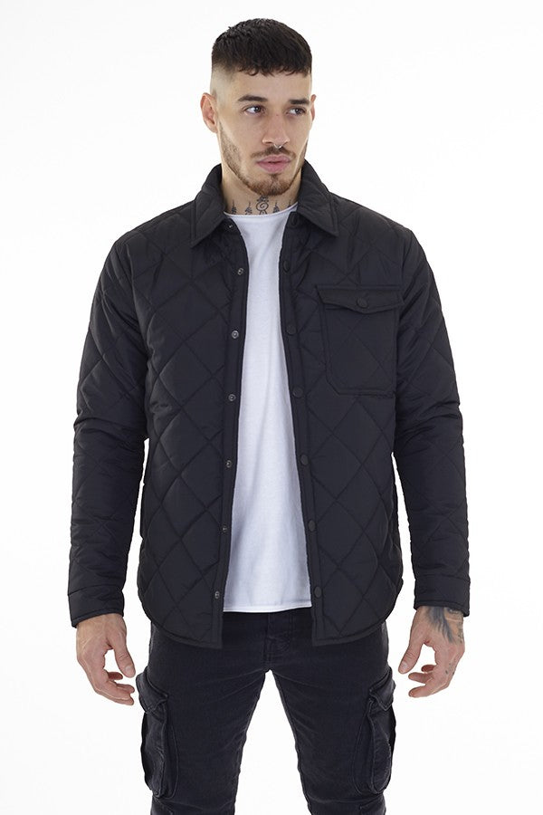 Quilted Jacket Black