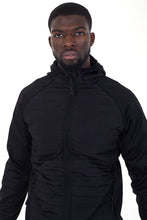 Load image into Gallery viewer, Quilted Hooded Jacket