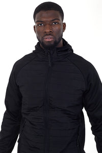 Quilted Hooded Jacket