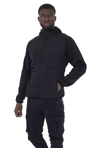 Quilted Hooded Jacket