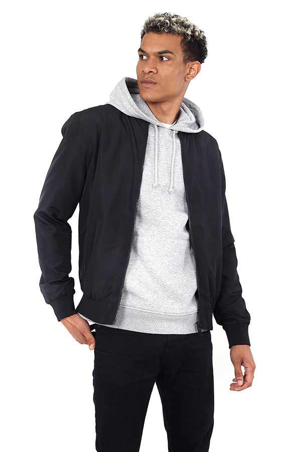 Lightweight Bomber Jacket Black