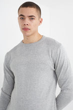 Load image into Gallery viewer, Crew Neck Jumper Grey