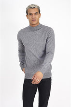 Load image into Gallery viewer, Ribbed Turtle Knit Grey